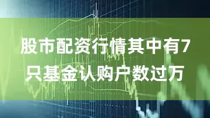股市配资行情其中有7只基金认购户数过万
