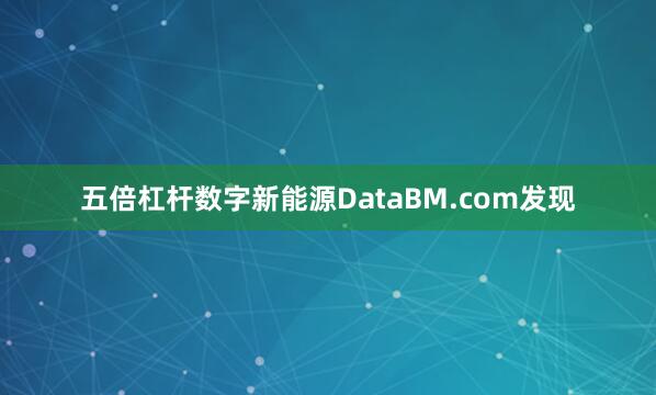 五倍杠杆　　数字新能源DataBM.com发现